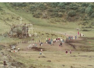La Vergine Maria nel Cajas La virgen de cajas